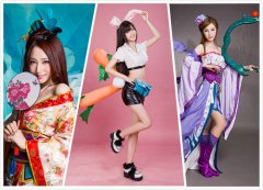飞鱼科技2014ChinaJoy ShowGirl定妆照曝光