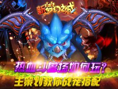 新《梦幻之城》跨服斗兽场 战宠搭配实用技巧